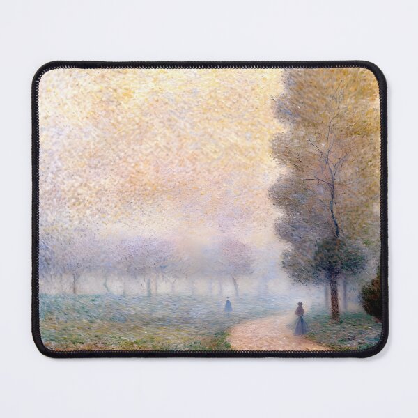 Item preview, Path in the Fog: Impression of Misty Normandy Trails, Veiled Horizons designed and sold by artdesignsnow.