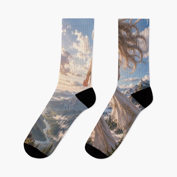 Item preview, Giantess Beauty Over Mountain Trail designed and sold by konkapo00.