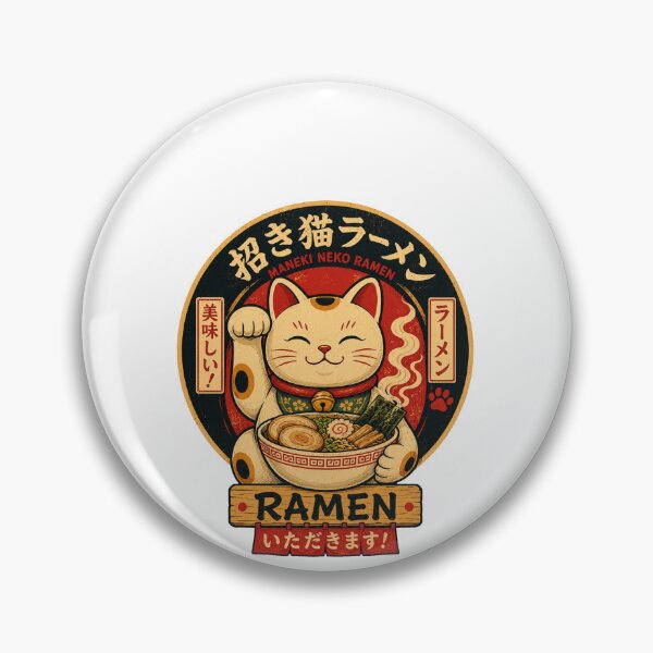 Item preview, Lucky Cat Ramen designed and sold by Alpacatata.