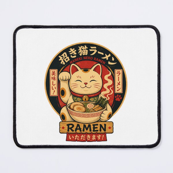 Item preview, Lucky Cat Ramen designed and sold by Alpacatata.