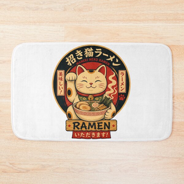 Item preview, Lucky Cat Ramen designed and sold by Alpacatata.