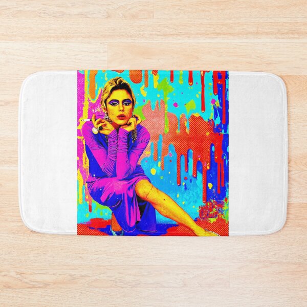 Item preview, Neon Melt Edie Sedgwick Pop Art Portrait designed and sold by y2kponyclub.