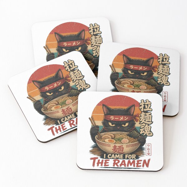 Item preview, Introverted Ramen Cat designed and sold by Alpacatata.