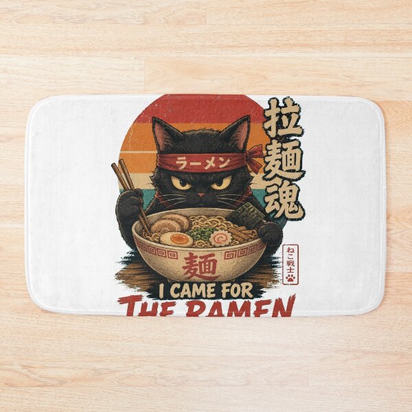 Item preview, Introverted Ramen Cat designed and sold by Alpacatata.