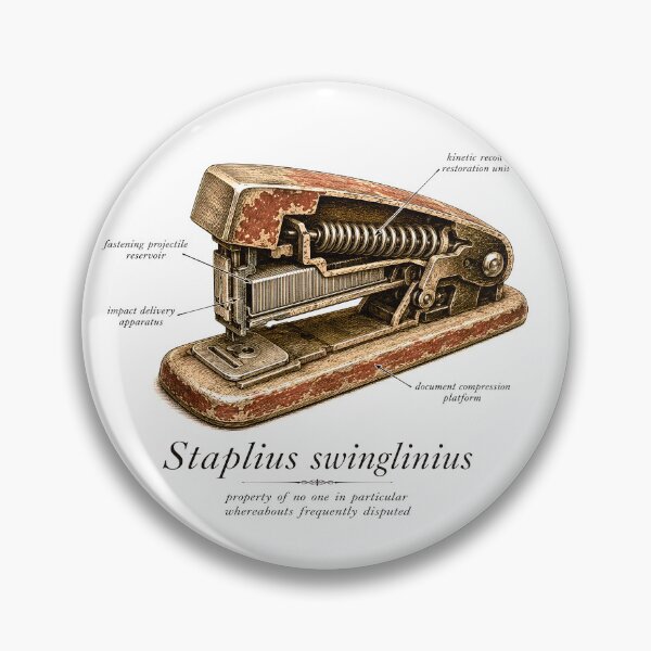 Item preview, Staplius Swinglinius | Vintage Naturalist Scientific Illustration designed and sold by As Nature Intended.