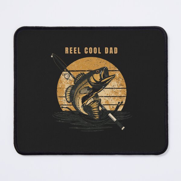 Item preview, Vintage Reel Cool Dad Fishing Bass designed and sold by Larams Studio.