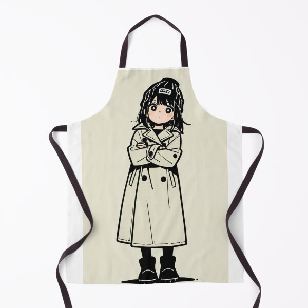 Item preview, Fashion - Man in Beige Trench Coat Beanie Streetwear Anime designed and sold by AnimeShin.