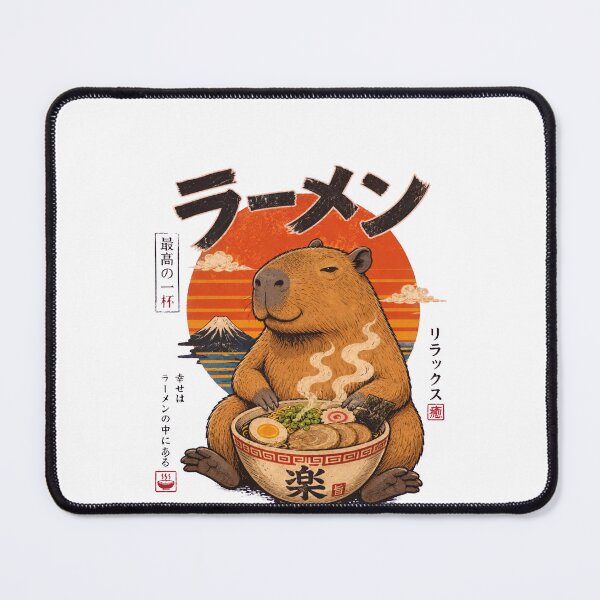 Item preview, Capybara Ramen Lover designed and sold by Alpacatata.