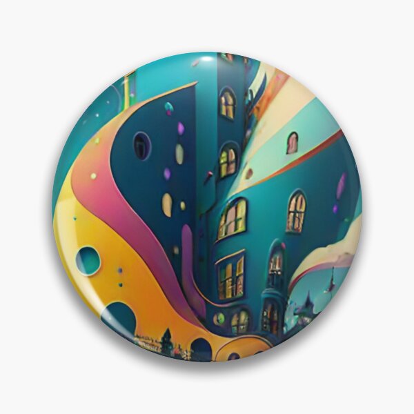 Item preview, Colorful Landscape painting  designed and sold by Chantel Fourie.
