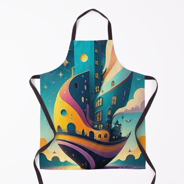 Item preview, Colorful Landscape painting  designed and sold by Chantel Fourie.