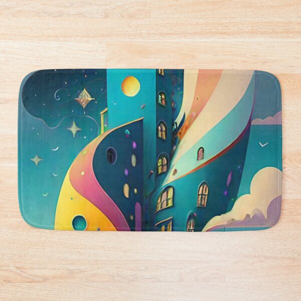 Item preview, Colorful Landscape painting  designed and sold by Chantel Fourie.