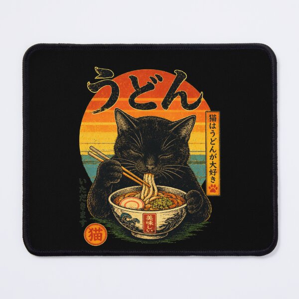 Item preview, Black Cat Udon designed and sold by Alpacatata.