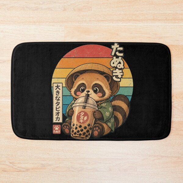 Item preview, Bubble Tea Tanuki designed and sold by Alpacatata.