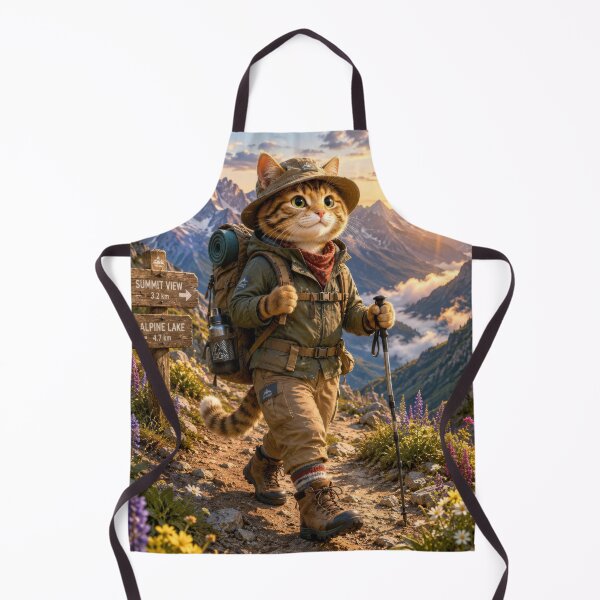 Item preview, Mountain Trail Explorer Cat Adventure designed and sold by konkapo00.