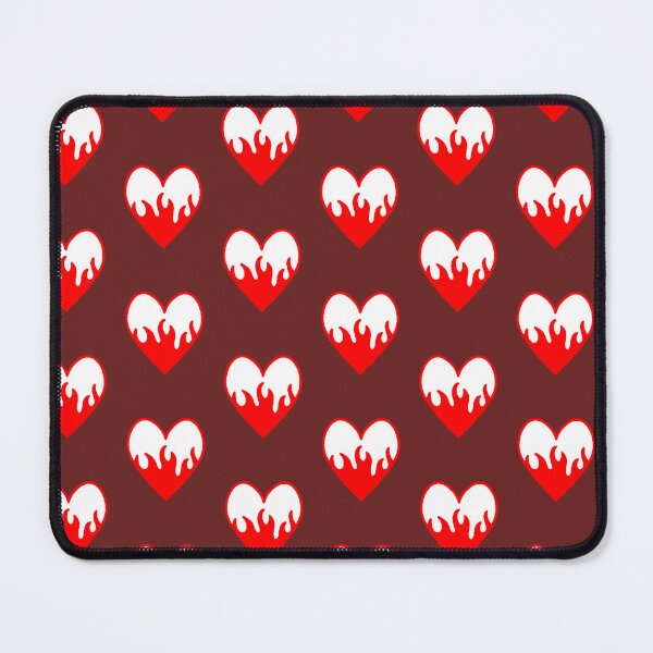 Item preview, Heart on Fire Fire Love Passion Red designed and sold by AstronautMerch.
