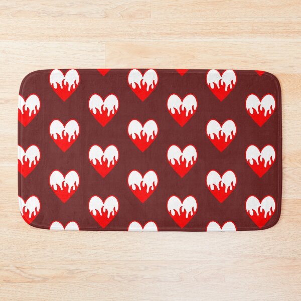 Item preview, Heart on Fire Fire Love Passion Red designed and sold by AstronautMerch.