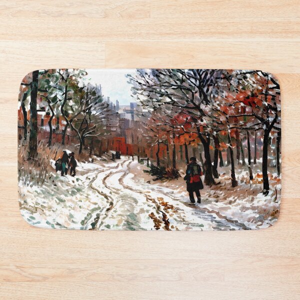 Item preview, Path Through the Forest, Snow Effect: Impression of Winter Silence, Frosted Trails designed and sold by artdesignsnow.