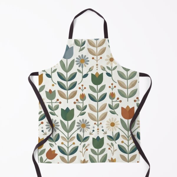 Item preview, Scandinavian Folk Floral Seamless Pattern designed and sold by FashioonTrends.