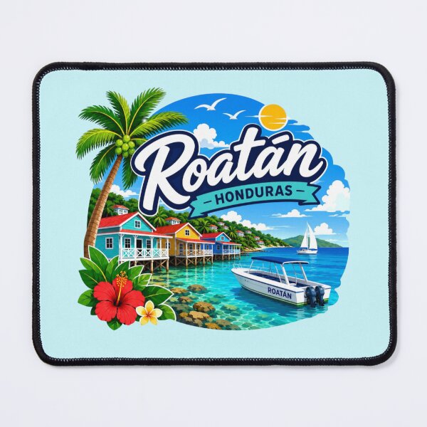 Item preview, Roatán, Honduras - Caribbean Island designed and sold by Myra365Art.