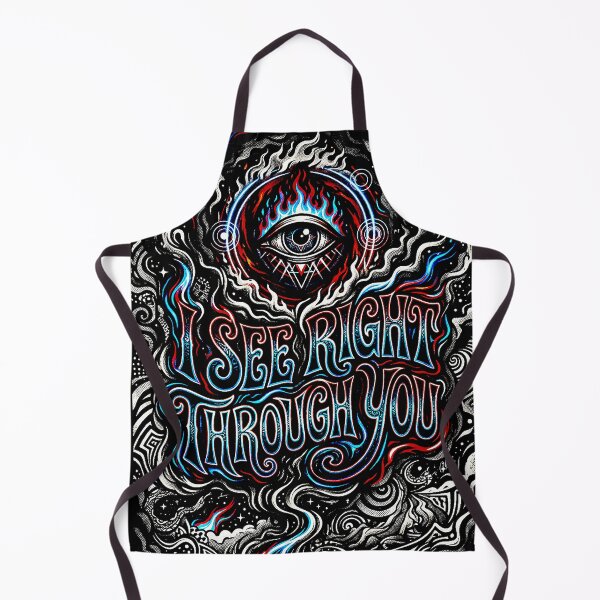 Item preview, I See Right Through You Psychedelic Eye Trippy Art designed and sold by Hen-C-Art.