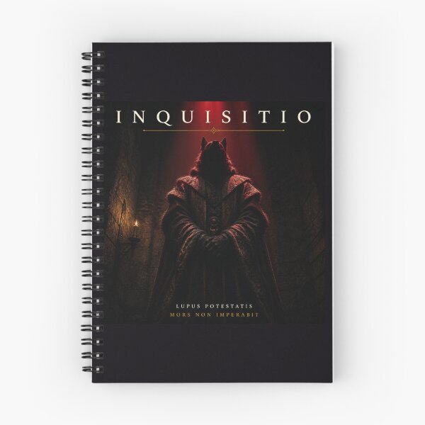 Item preview, Inquisitio Wolf Priest Inquisitor Gothic Dark Art Print designed and sold by GeoWhimsy Studio.