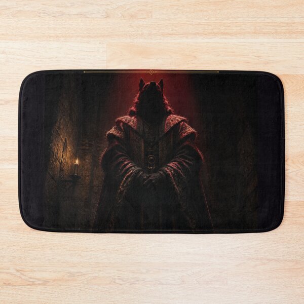 Item preview, Inquisitio Wolf Priest Inquisitor Gothic Dark Art Print designed and sold by GeoWhimsy Studio.