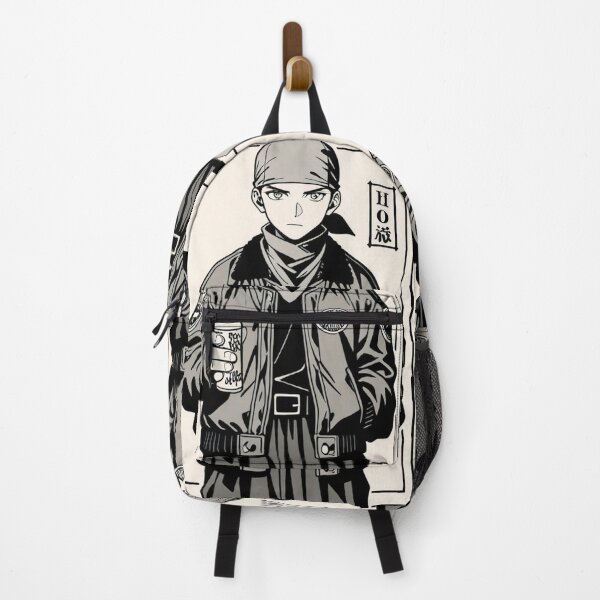 Item preview, Fashion - Man in Black Bomber Jacket Spray Can Streetwear Anime Variant 2 designed and sold by AnimeShin.
