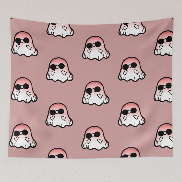 Item preview, Kawaii Ghost Pastel Pink Sunglasses Goth designed and sold by AstronautMerch.