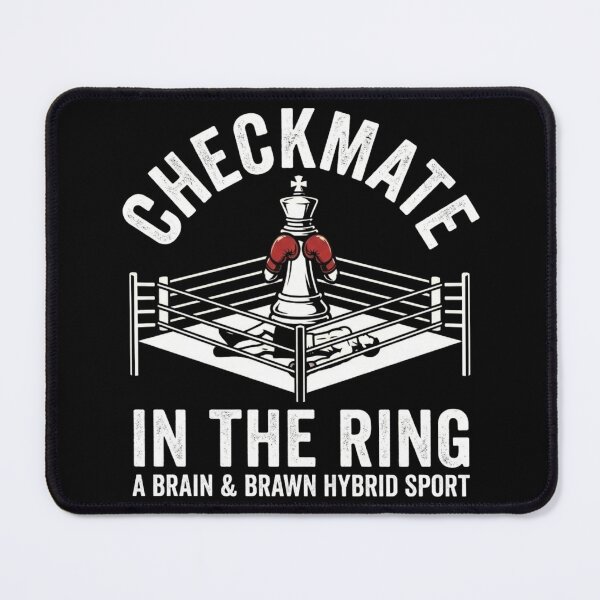 Item preview, Vintage Checkmate in the Ring Shirt - Chess Boxing Graphic designed and sold by _ZENTAY_.