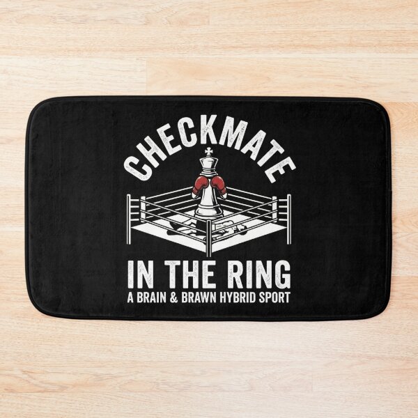Item preview, Vintage Checkmate in the Ring Shirt - Chess Boxing Graphic designed and sold by _ZENTAY_.