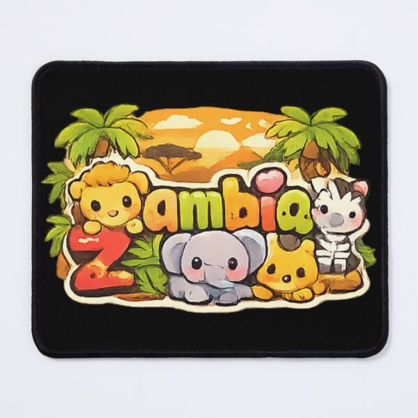 Item preview, Zambia - cute African animals designed and sold by DamioPolArt.