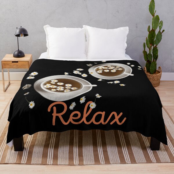 Item preview, DAISY TEA “RELAX” DESIGN designed and sold by asudesign.
