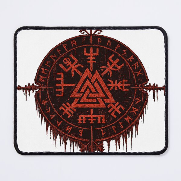 Item preview, Crimson Fate Sigil - Forged in darkness. Remembered in legends designed and sold by Dusk & Dawn Apparel.