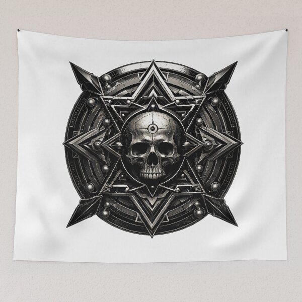 Item preview, Symmetrical Dark Gothic 3D Design designed and sold by Cavalier-org.