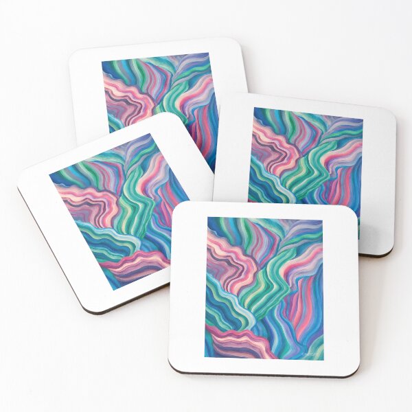 Item preview, Watercolor rice fields  designed and sold by TealKoi.