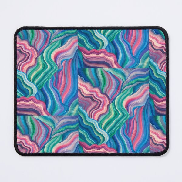 Item preview, Watercolor rice fields  designed and sold by TealKoi.