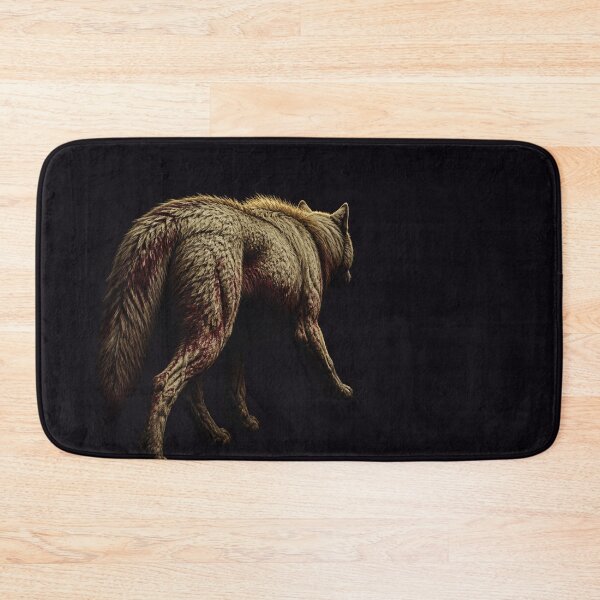 Item preview, Venit Lupa She-Wolf Arrives Gothic Cathedral Dark Art Print designed and sold by GeoWhimsy Studio.