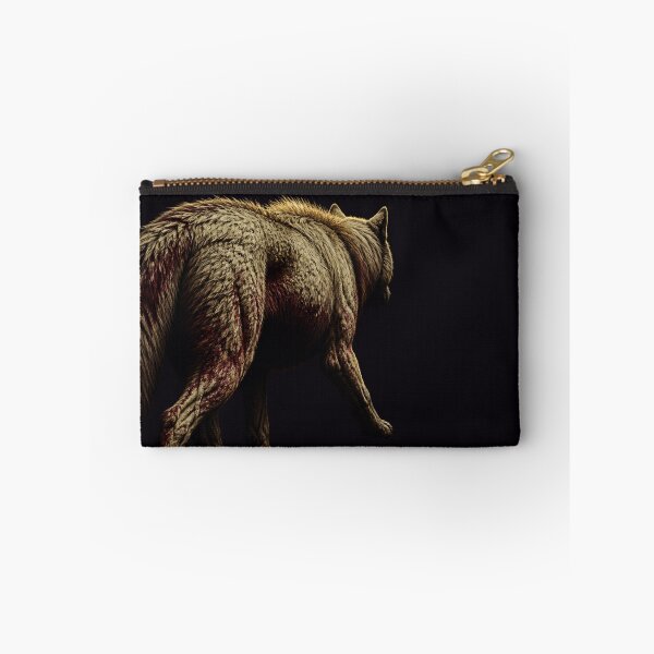 Item preview, Venit Lupa She-Wolf Arrives Gothic Cathedral Dark Art Print designed and sold by GeoWhimsy Studio.
