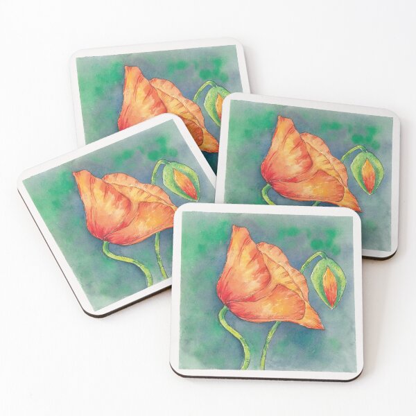 Item preview, Large Poppy Flower designed and sold by Stefania Gaboardi.