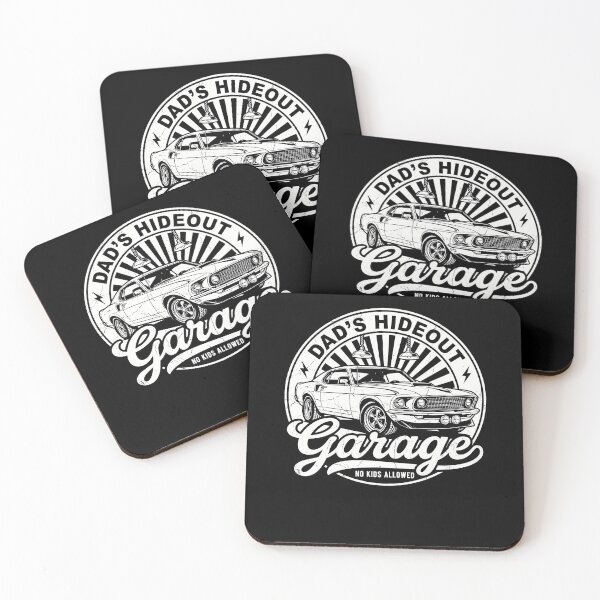Item preview, Classic Car Mechanic Dads Garage Hideout designed and sold by elderberry.