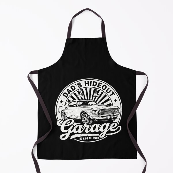 Item preview, Classic Car Mechanic Dads Garage Hideout designed and sold by elderberry.