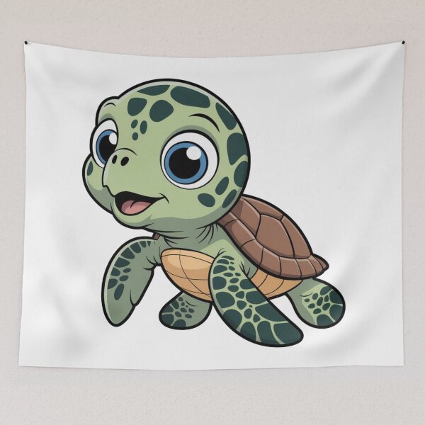Item preview, Cute Little Sea Turtle designed and sold by JocartyGifts.