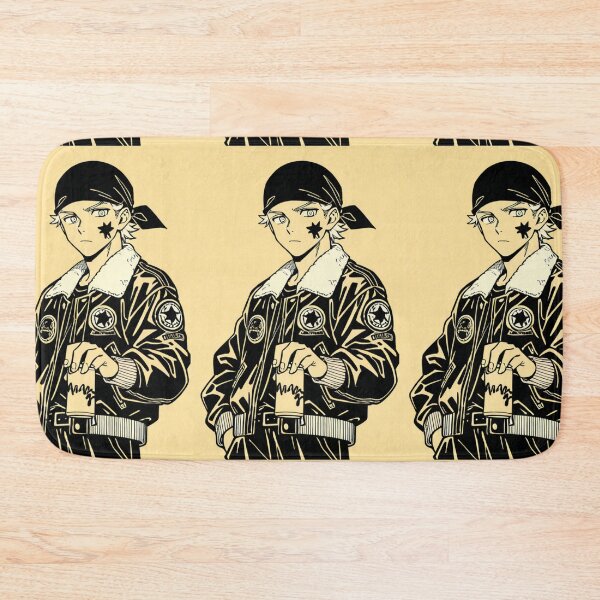 Item preview, Fashion - Man in Black Bomber Jacket Spray Can Streetwear Anime designed and sold by AnimeShin.