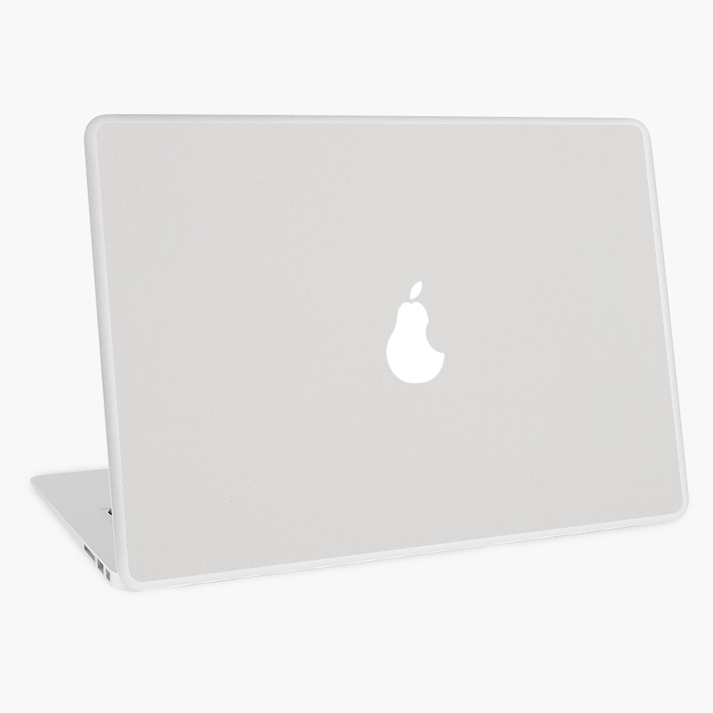 Pear vs Apple Laptop Skin