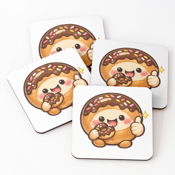 Item preview, Donut Mascot Giving a Thumbs Up designed and sold by konkapo00.