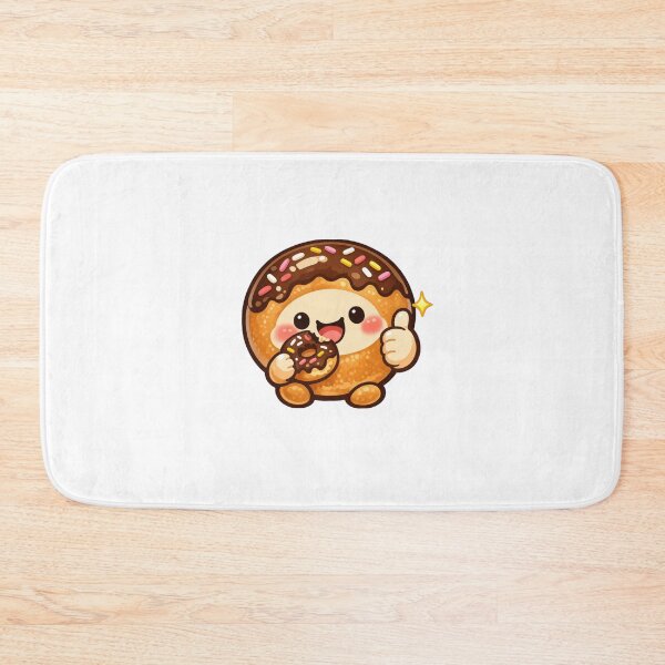 Item preview, Donut Mascot Giving a Thumbs Up designed and sold by konkapo00.