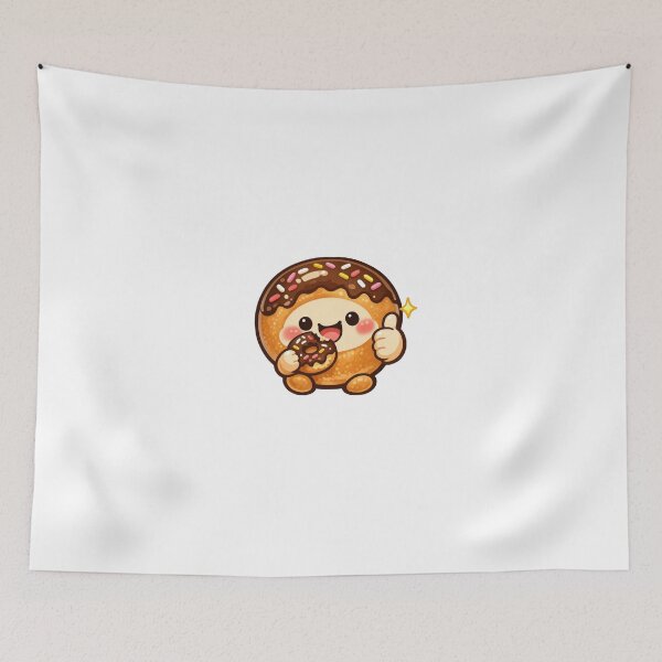 Item preview, Donut Mascot Giving a Thumbs Up designed and sold by konkapo00.