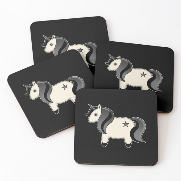 Item preview, Dark Kawaii Unicorn designed and sold by eve streets.