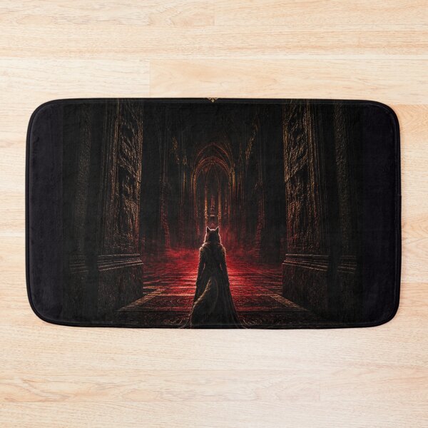 Item preview, Aliena In Sancto Stranger Sacred Space Gothic Dark Art Print designed and sold by GeoWhimsy Studio.