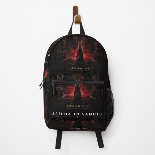 Item preview, Aliena In Sancto Stranger Sacred Space Gothic Dark Art Print designed and sold by GeoWhimsy Studio.